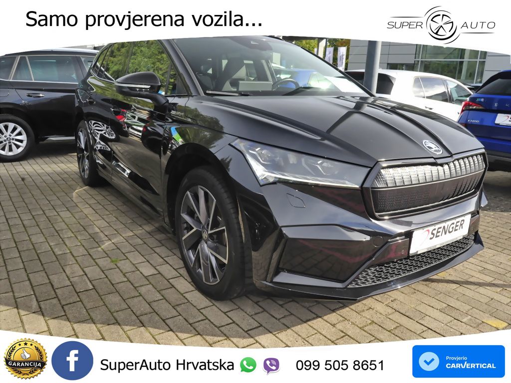 Škoda Enyaq iV 80x 82 kWh (265 KS) AWD SportLine LED+GR SJED+ACC