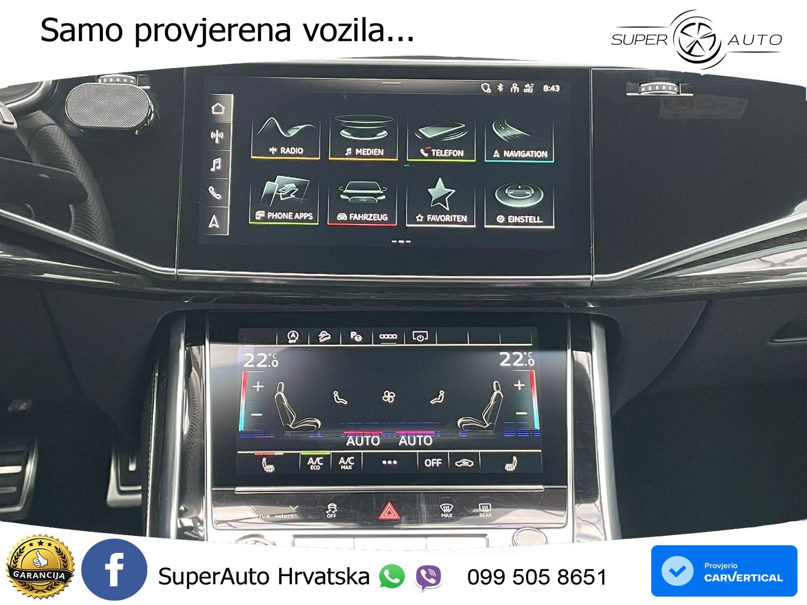 Audi Q8 50 TDI V6 (286 KS) quattro Tiptronic