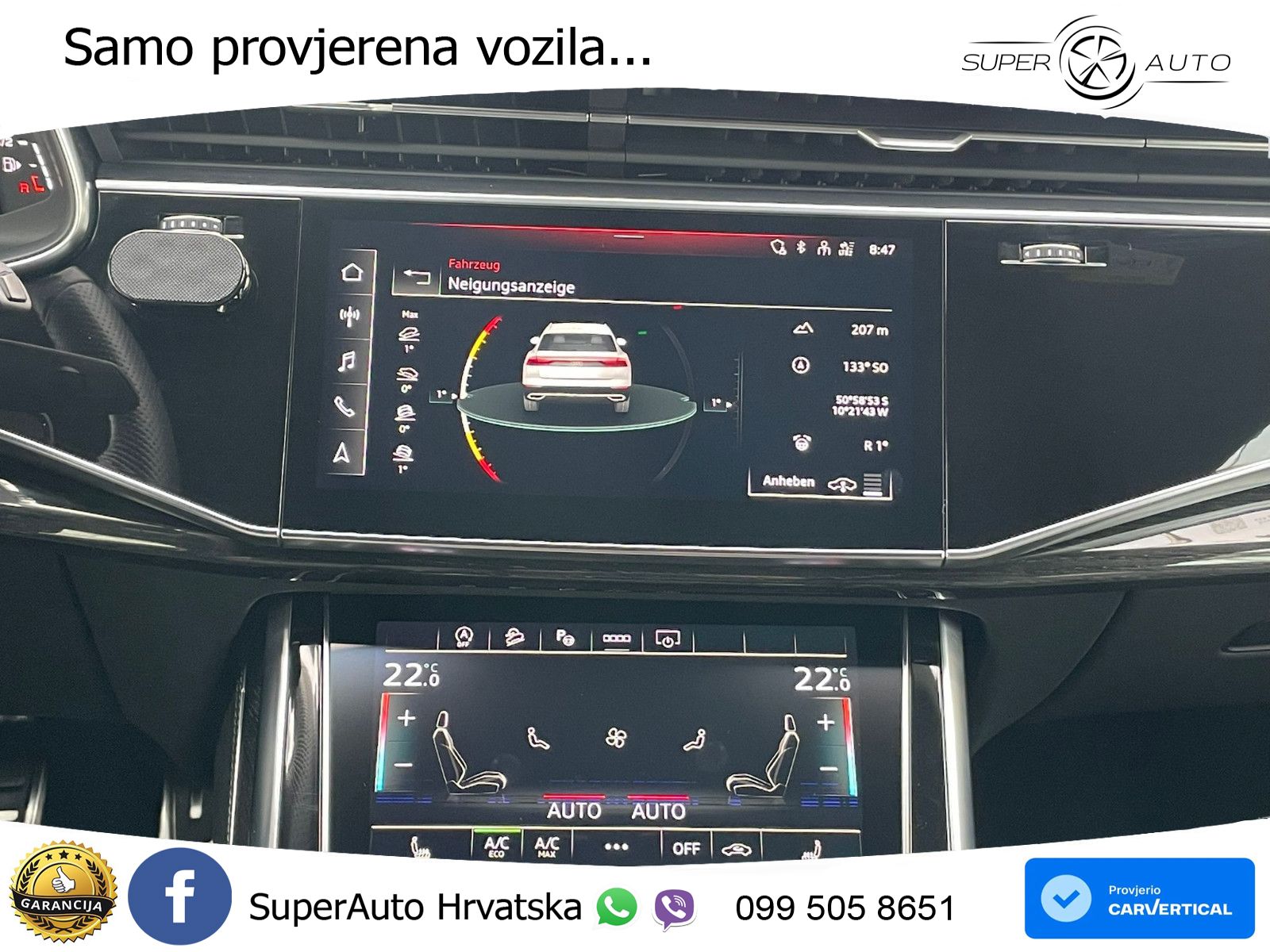 Audi Q8 50 TDI V6 (286 KS) quattro Tiptronic