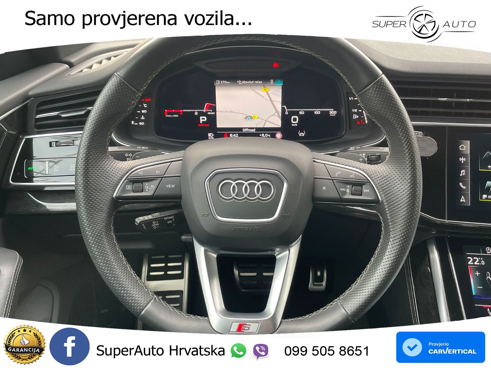 Audi Q8 50 TDI V6 (286 KS) quattro Tiptronic