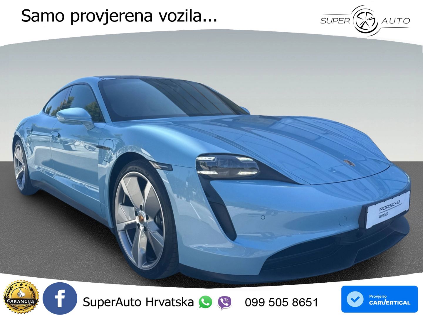 Porsche Taycan Performance Plus 93.4 kWh (476 KS)