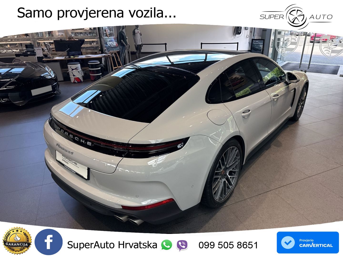 Porsche Panamera 4 2.9 V6 (470 KS) E-Hybrid PDK ACC+HEAD+4xGR SJED+360+PANO
