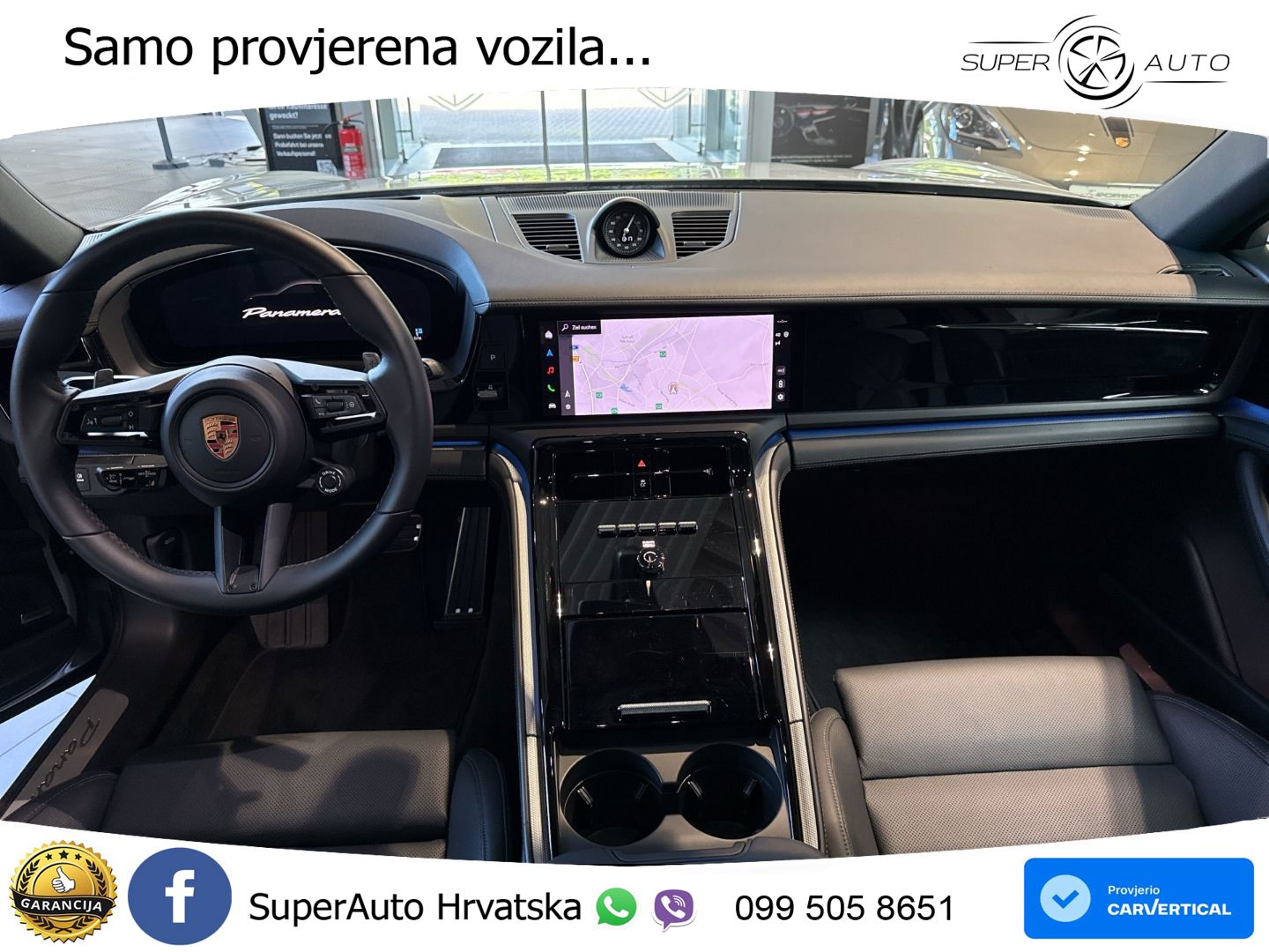 Porsche Panamera 4 2.9 V6 (470 KS) E-Hybrid PDK ACC+HEAD+4xGR SJED+360+PANO