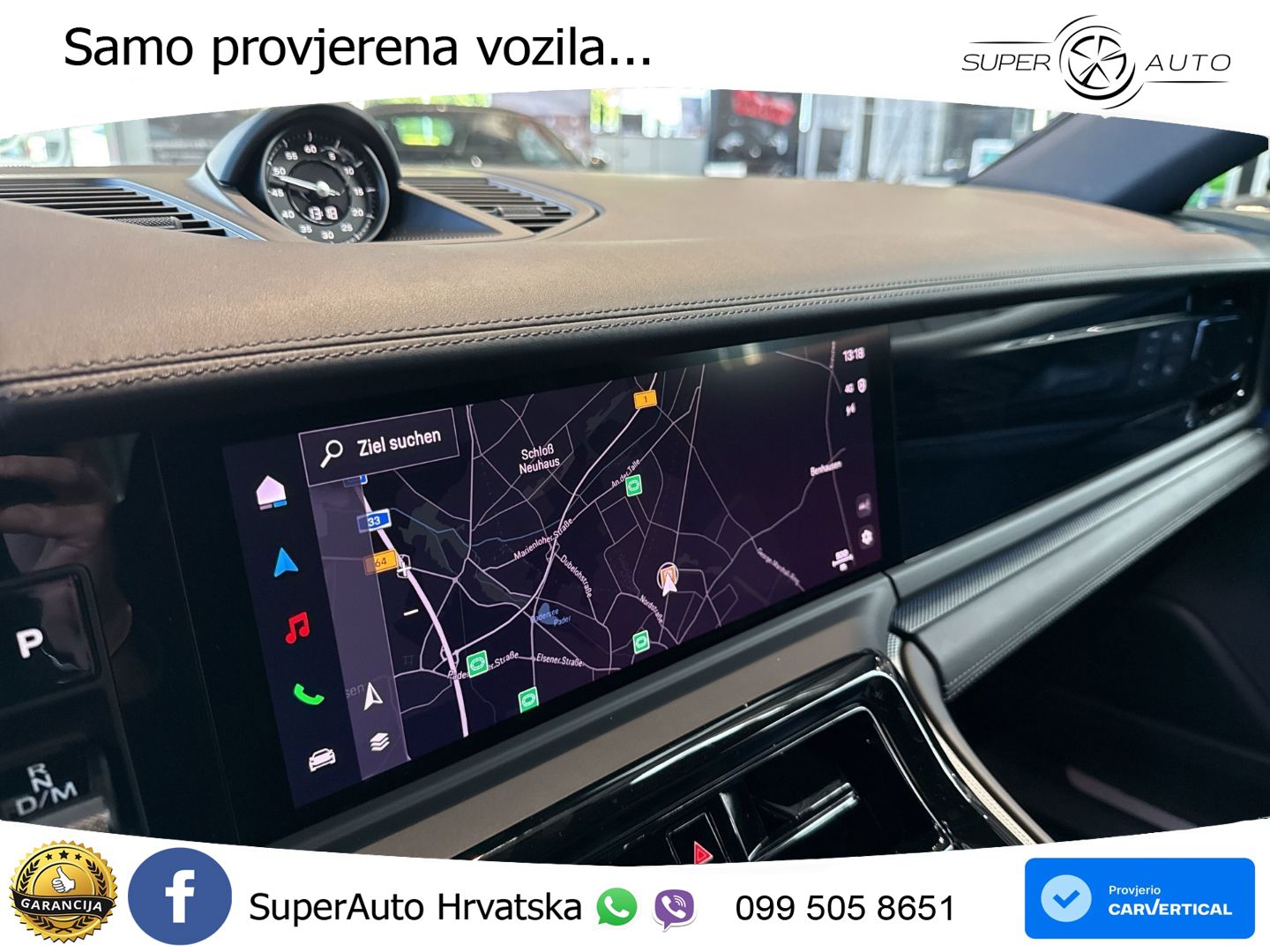 Porsche Panamera 4 2.9 V6 (470 KS) E-Hybrid PDK ACC+HEAD+4xGR SJED+360+PANO