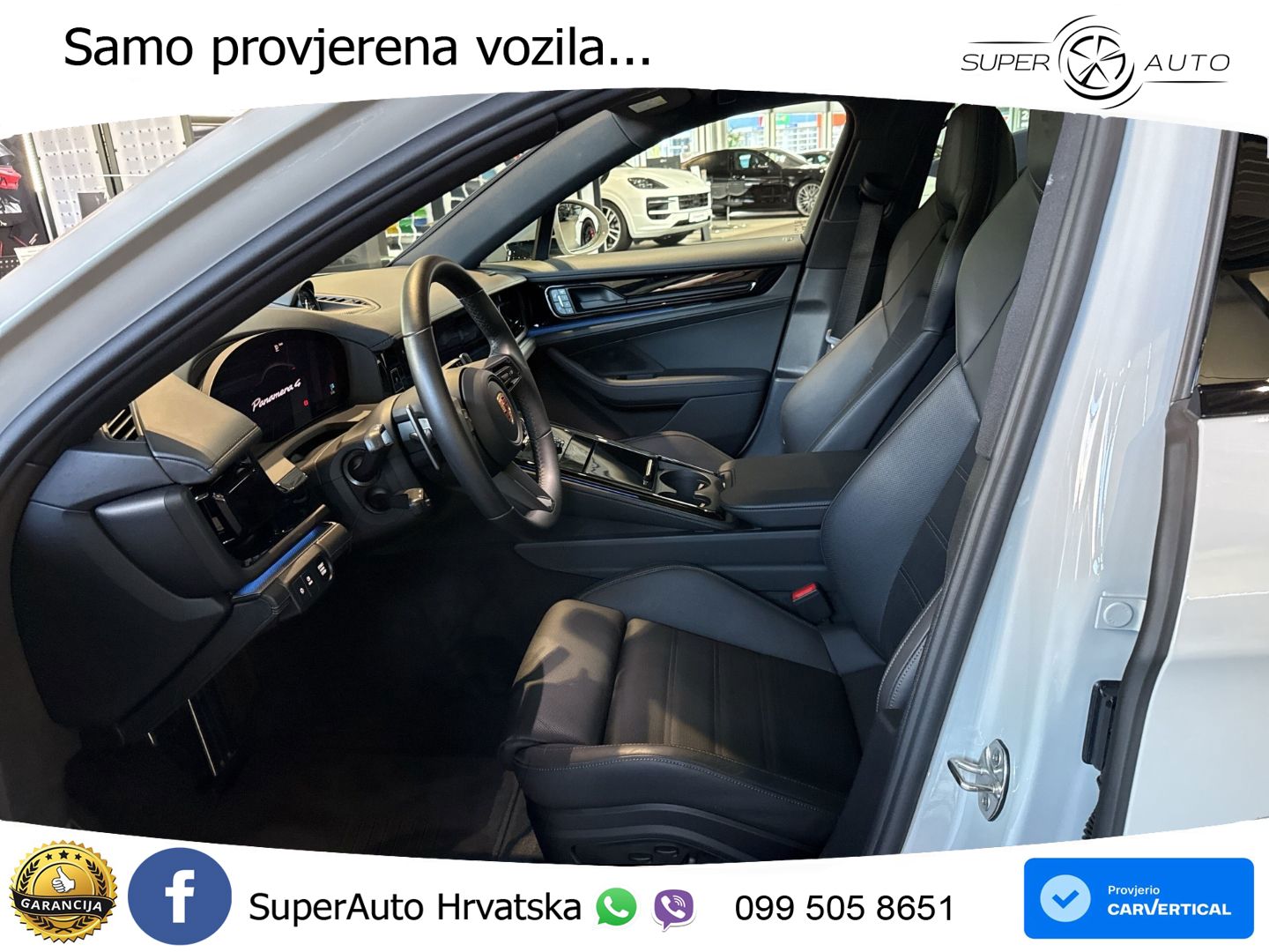 Porsche Panamera 4 2.9 V6 (470 KS) E-Hybrid PDK ACC+HEAD+4xGR SJED+360+PANO