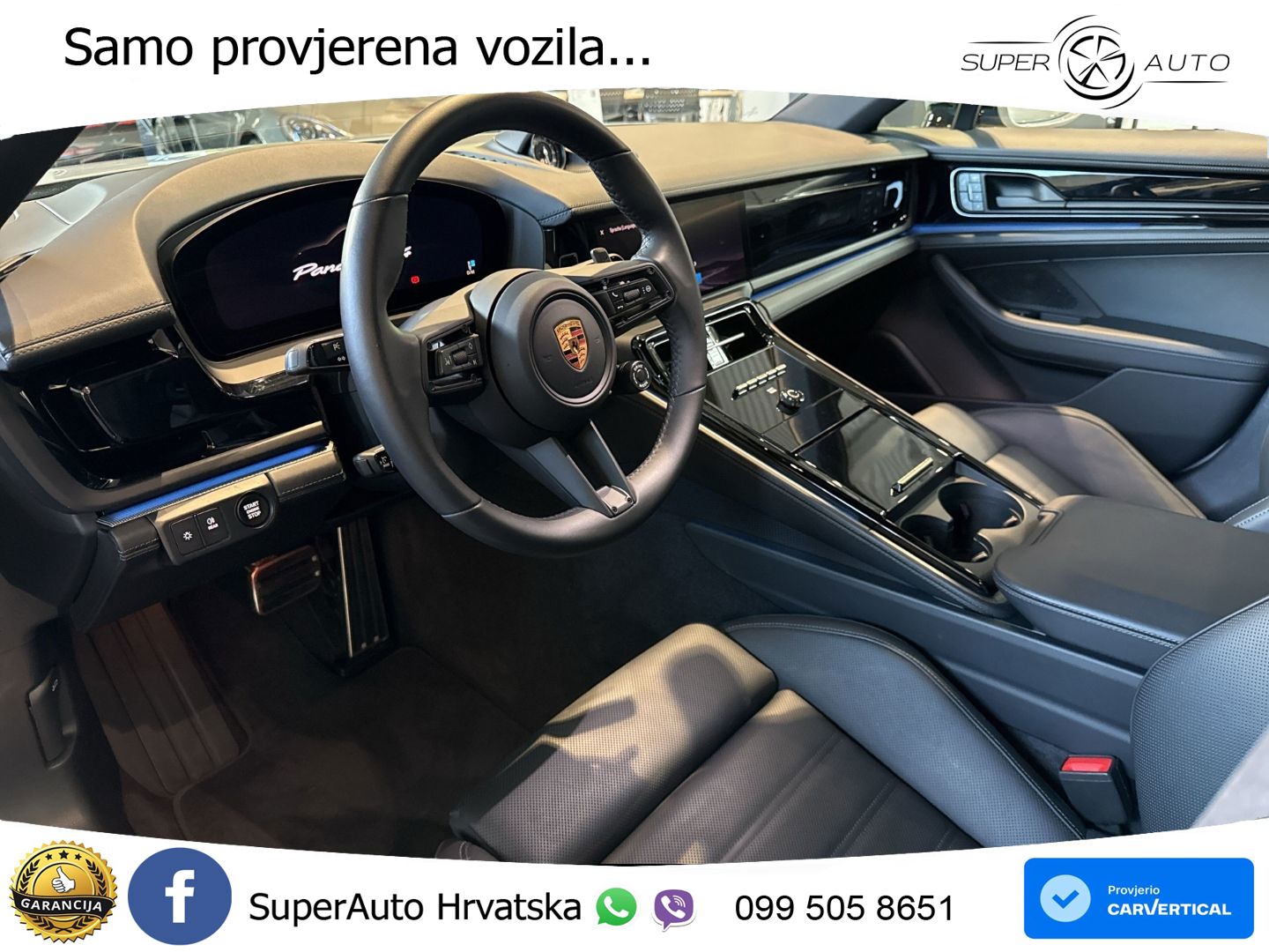 Porsche Panamera 4 2.9 V6 (470 KS) E-Hybrid PDK ACC+HEAD+4xGR SJED+360+PANO