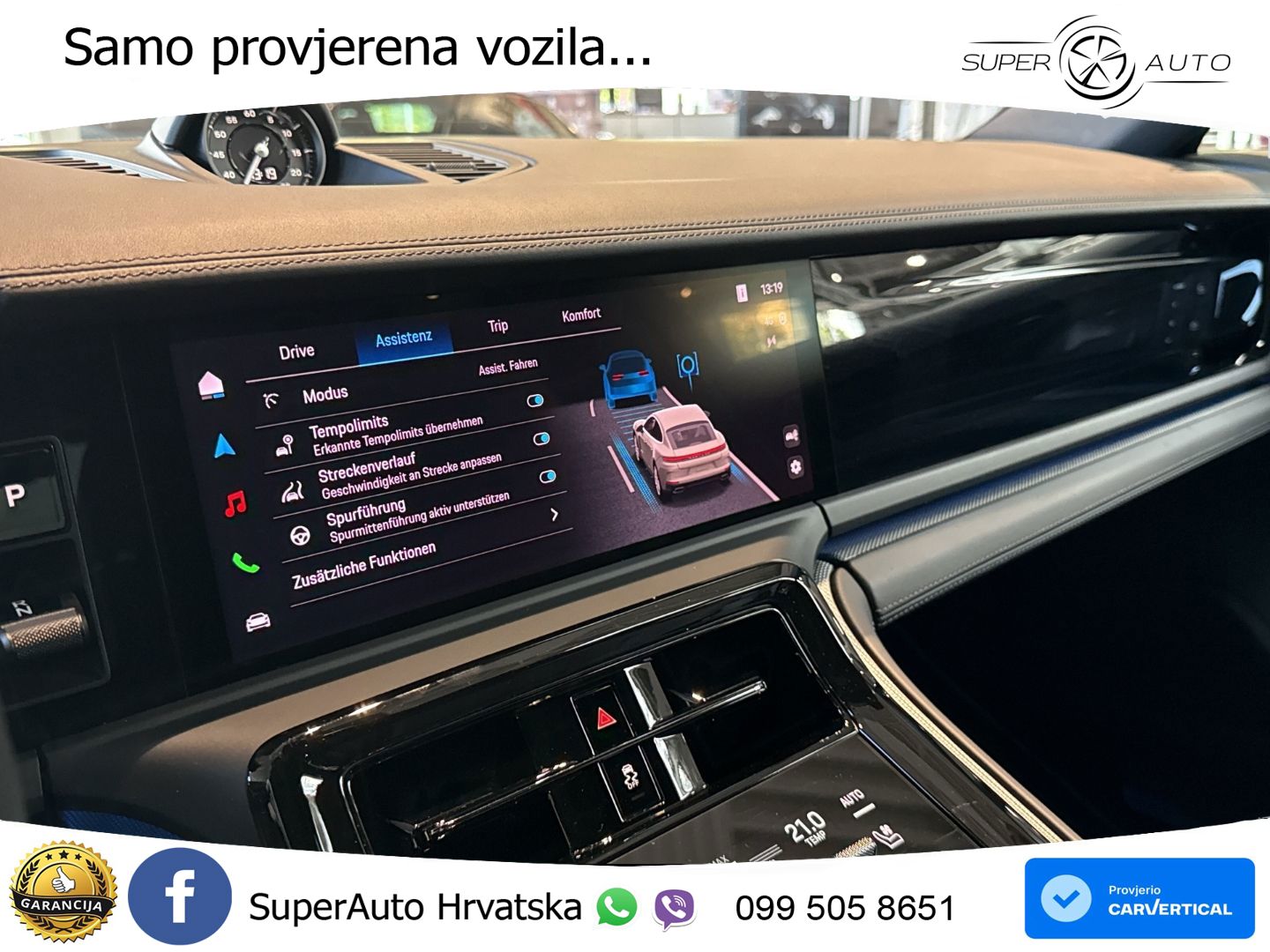 Porsche Panamera 4 2.9 V6 (470 KS) E-Hybrid PDK ACC+HEAD+4xGR SJED+360+PANO