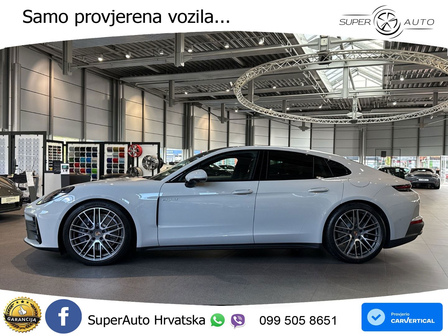 Porsche Panamera 4 2.9 V6 (470 KS) E-Hybrid PDK ACC+HEAD+4xGR SJED+360+PANO