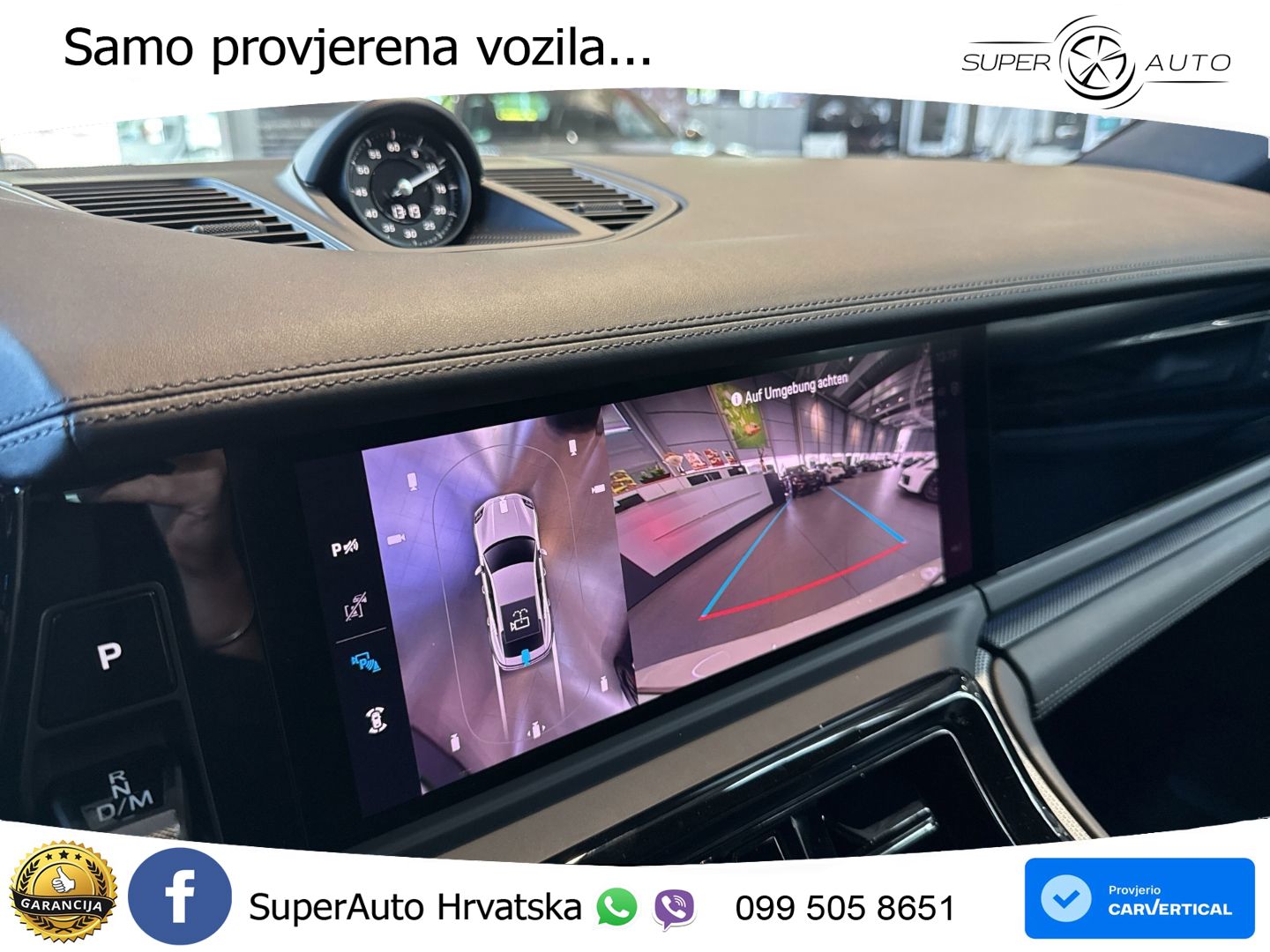Porsche Panamera 4 2.9 V6 (470 KS) E-Hybrid PDK ACC+HEAD+4xGR SJED+360+PANO
