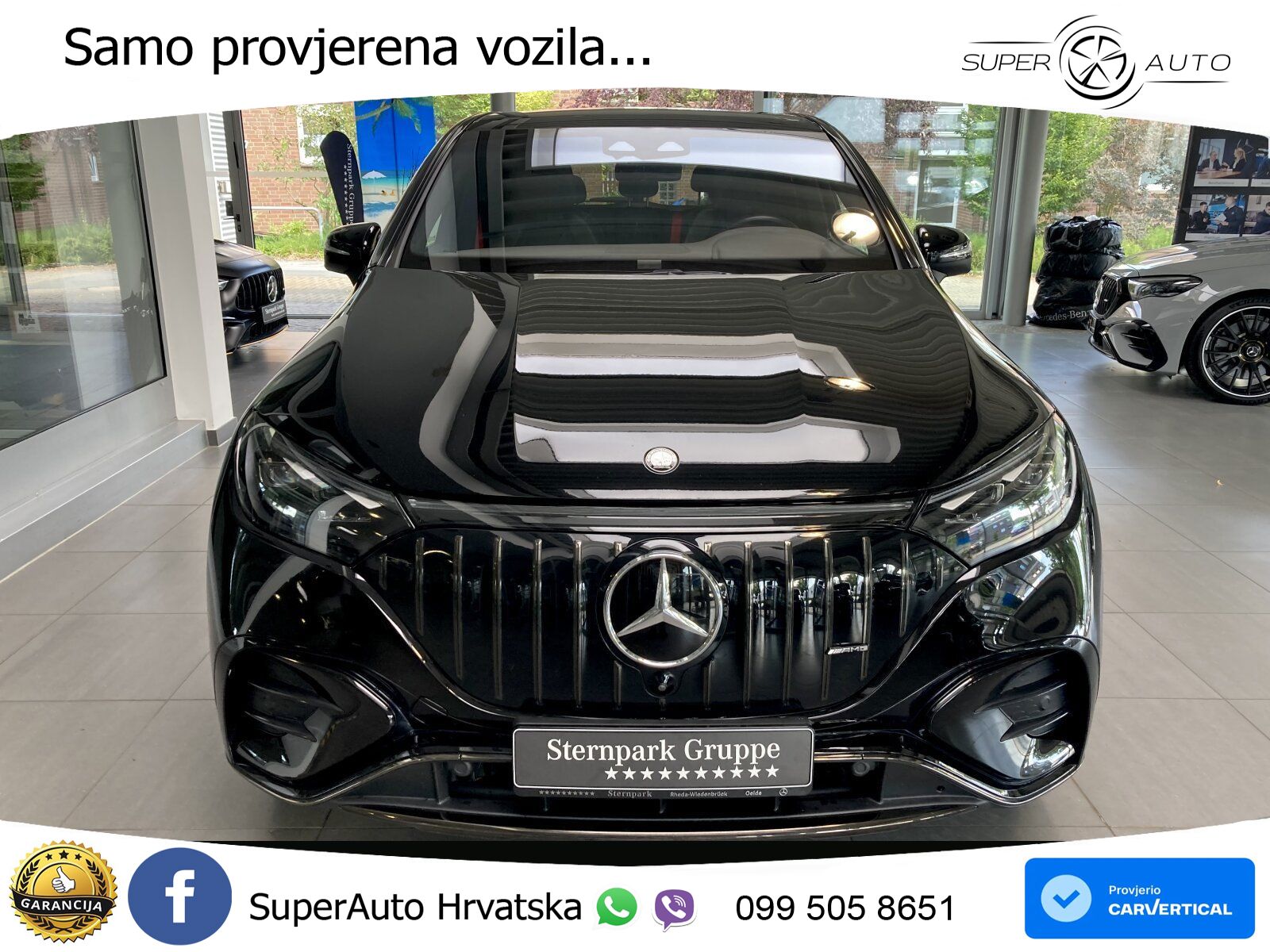 Mercedes EQE SUV AMG 53 100 kWh (626 KS) 4MATIC+ ACC+HEAD+4xGR SJED+360+PANO