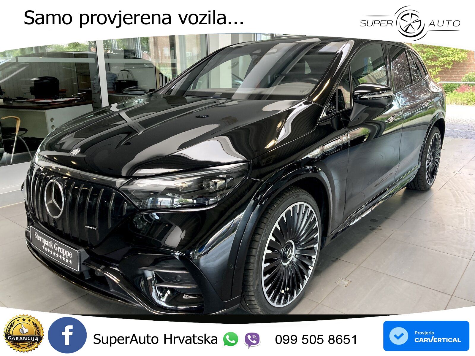 Mercedes EQE SUV AMG 53 100 kWh (626 KS) 4MATIC+ ACC+HEAD+4xGR SJED+360+PANO