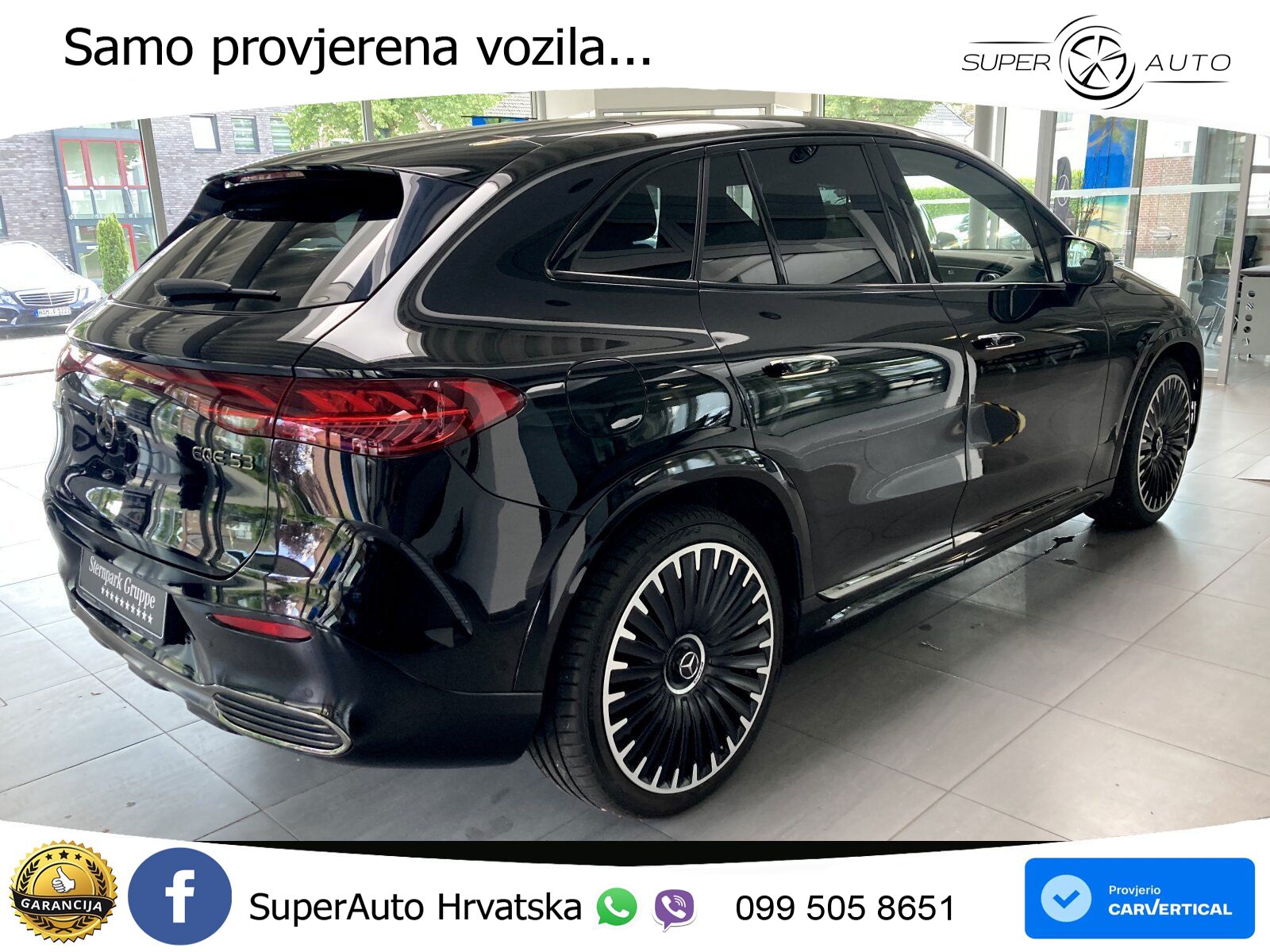 Mercedes EQE SUV AMG 53 100 kWh (626 KS) 4MATIC+ ACC+HEAD+4xGR SJED+360+PANO