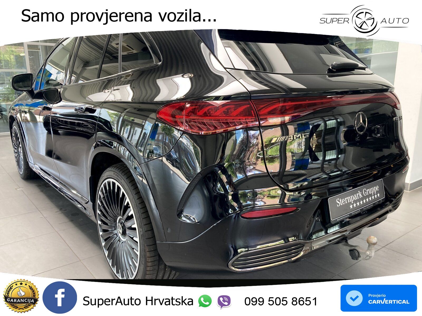 Mercedes EQE SUV AMG 53 100 kWh (626 KS) 4MATIC+ ACC+HEAD+4xGR SJED+360+PANO