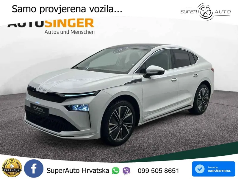 Škoda Enyaq Coupe iV 85 82 kWh (286 KS) LED+GR SJED+ACC