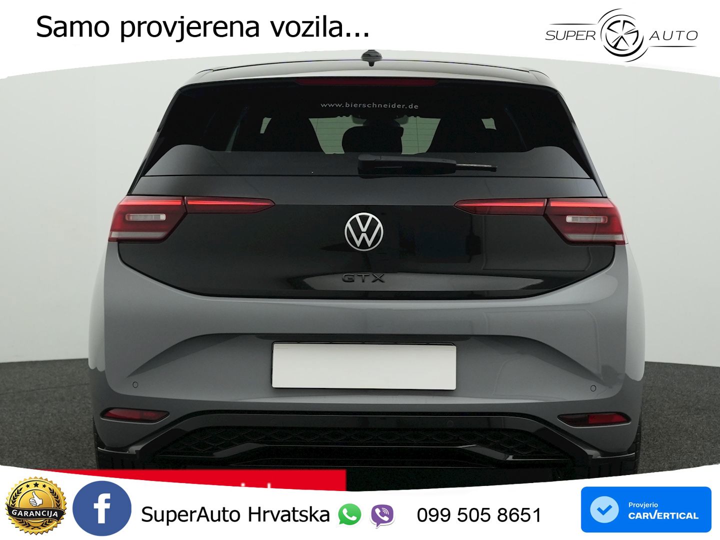 Volkswagen ID.3 GTX Performance 84 kWh (326 KS)
