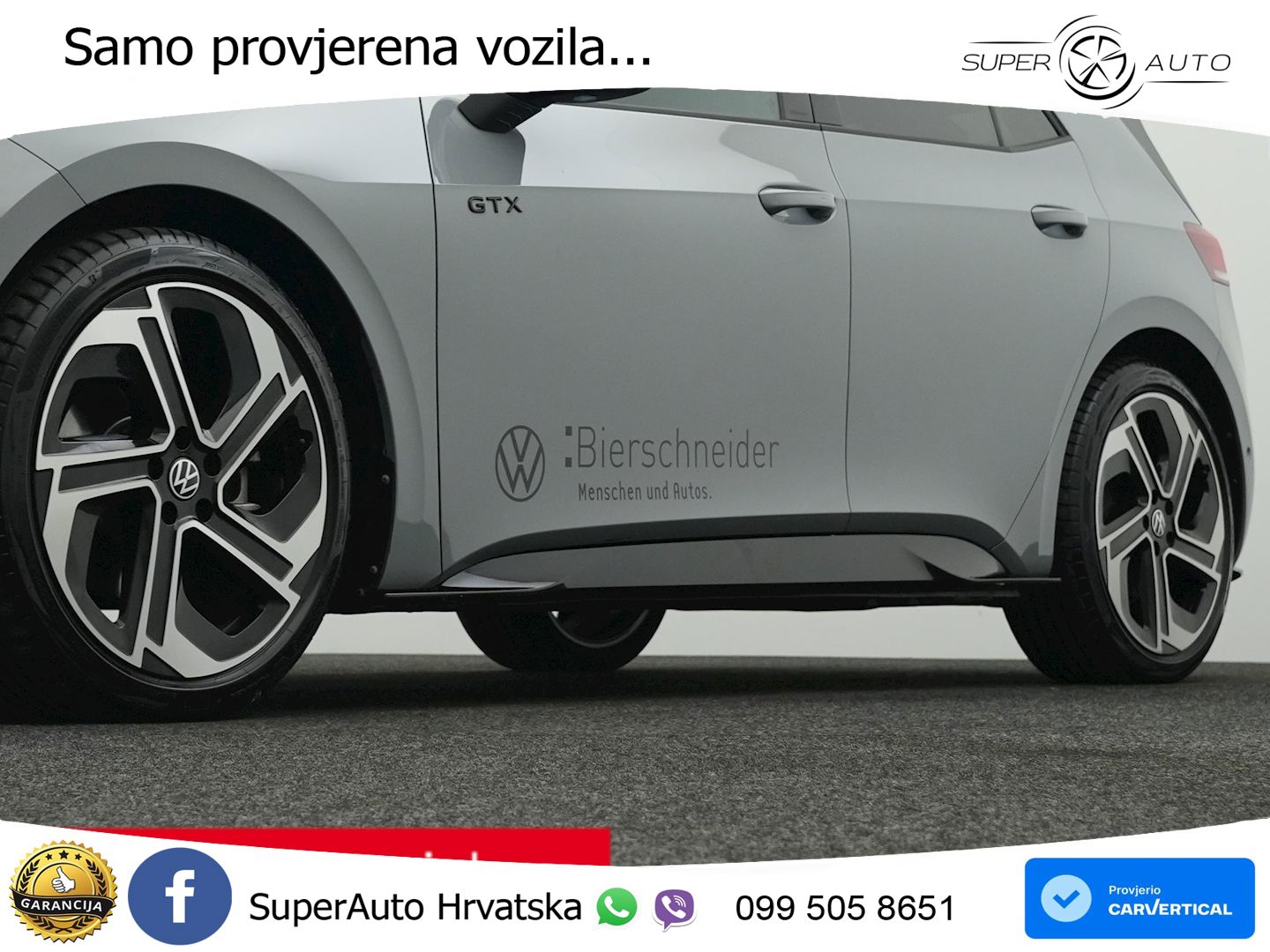 Volkswagen ID.3 GTX Performance 84 kWh (326 KS)