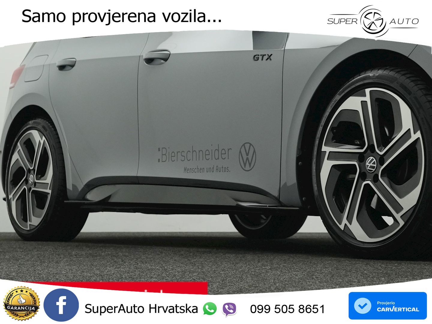 Volkswagen ID.3 GTX Performance 84 kWh (326 KS)