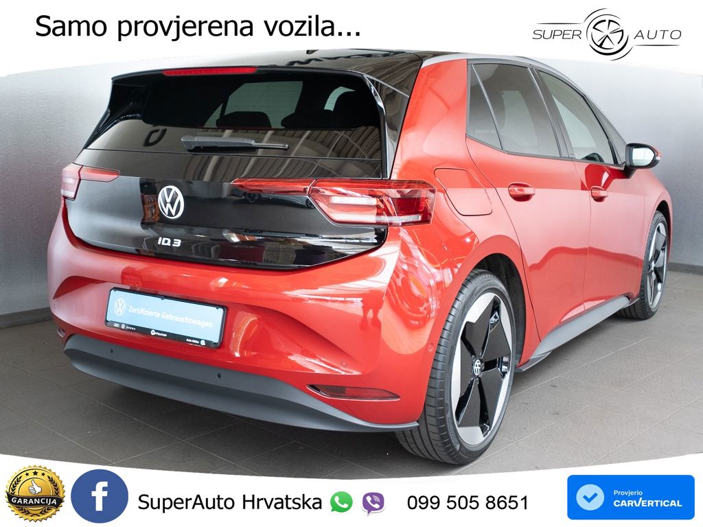 Volkswagen ID.3 Pro S 82 kWh (231 KS) LED+GR SJED+ACC