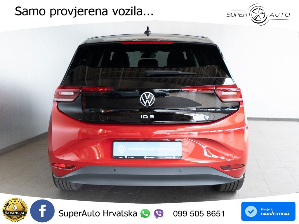 Volkswagen ID.3 Pro S 82 kWh (231 KS) LED+GR SJED+ACC