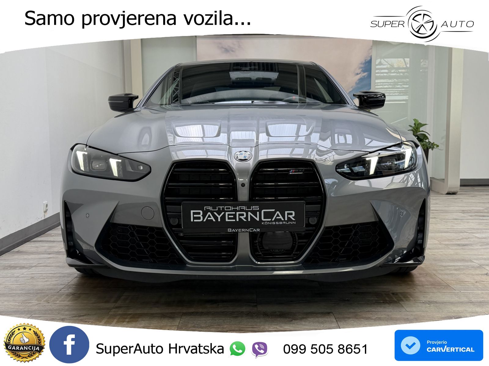 BMW M4 Competition 3.0 (530 KS) xDrive Steptronic LED+GR SJED+ACC