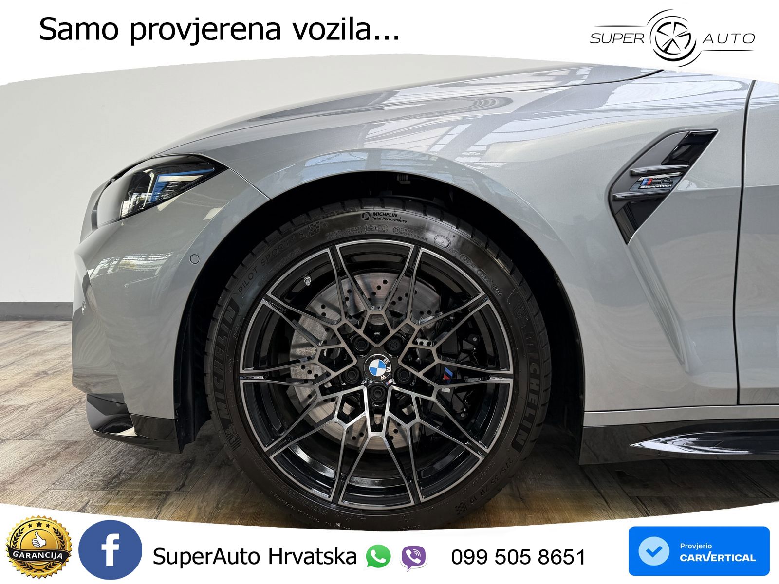 BMW M4 Competition 3.0 (530 KS) xDrive Steptronic LED+GR SJED+ACC