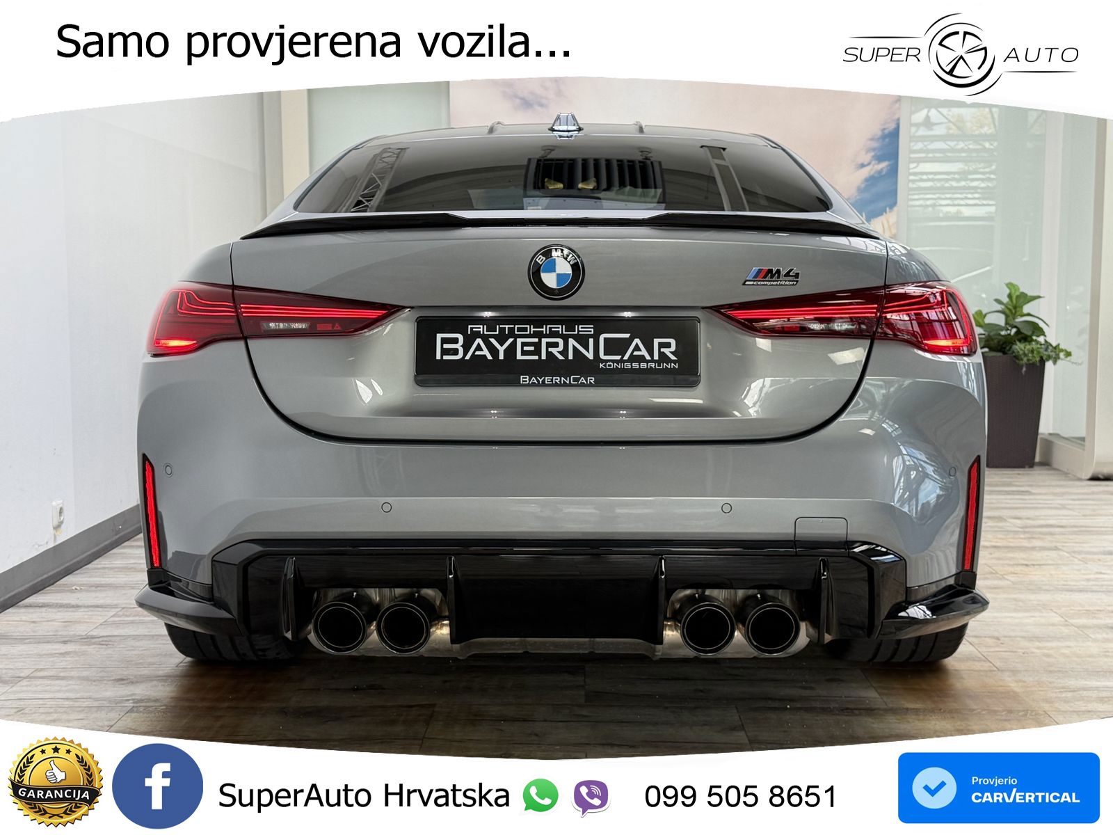 BMW M4 Competition 3.0 (530 KS) xDrive Steptronic LED+GR SJED+ACC