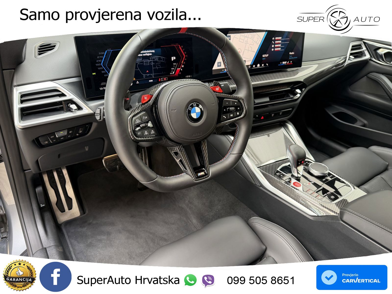 BMW M4 Competition 3.0 (530 KS) xDrive Steptronic LED+GR SJED+ACC