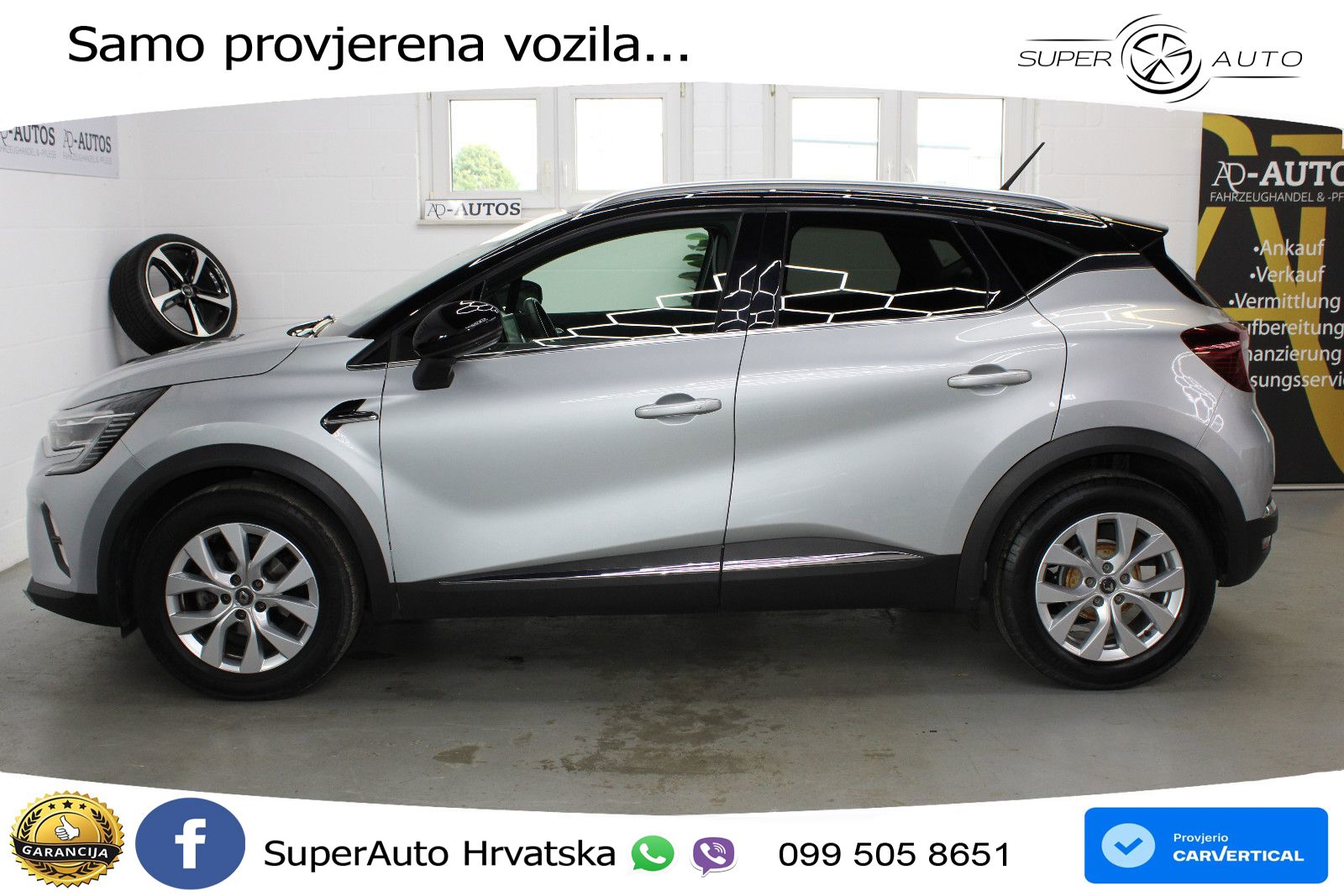 Renault Captur II Intens + CARPLAY + 8FACH + TEMP +GRIJ.SJEDALA + PDC +