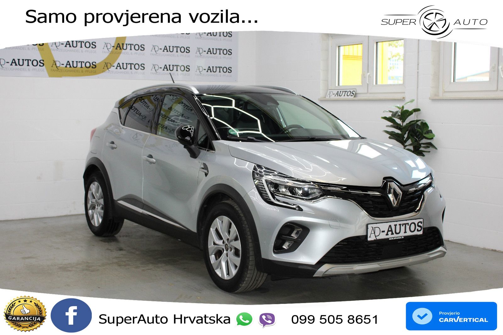 Renault Captur II Intens + CARPLAY + 8FACH + TEMP +GRIJ.SJEDALA + PDC +