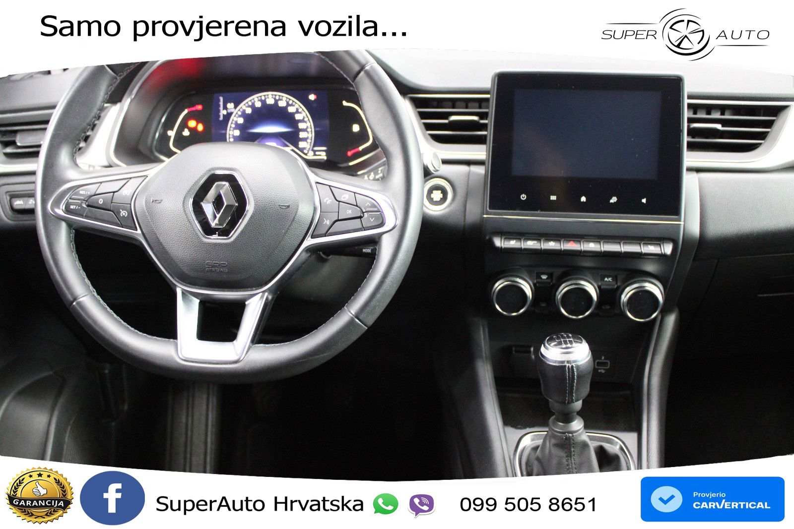 Renault Captur II Intens + CARPLAY + 8FACH + TEMP +GRIJ.SJEDALA + PDC +