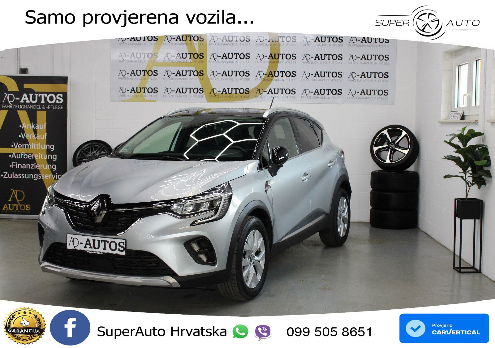 Renault Captur II Intens + CARPLAY + 8FACH + TEMP +GRIJ.SJEDALA + PDC +