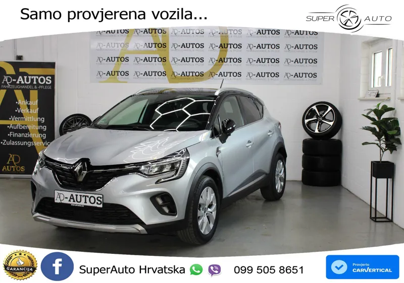 Renault Captur II Intens + CARPLAY + 8FACH + TEMP +GRIJ.SJEDALA + PDC +