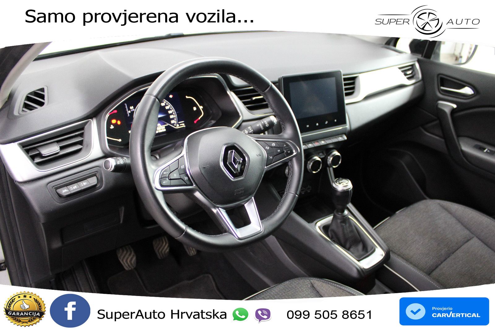 Renault Captur II Intens + CARPLAY + 8FACH + TEMP +GRIJ.SJEDALA + PDC +