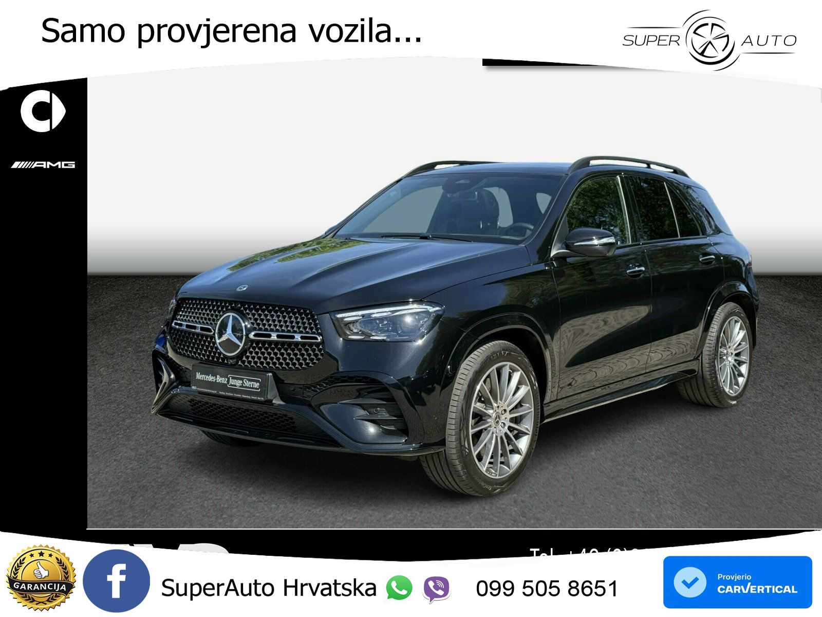 Mercedes GLE 450d (367 KS) EQ Boost 4MATIC 9G-TRONIC AMG LED+GR SJED+ACC