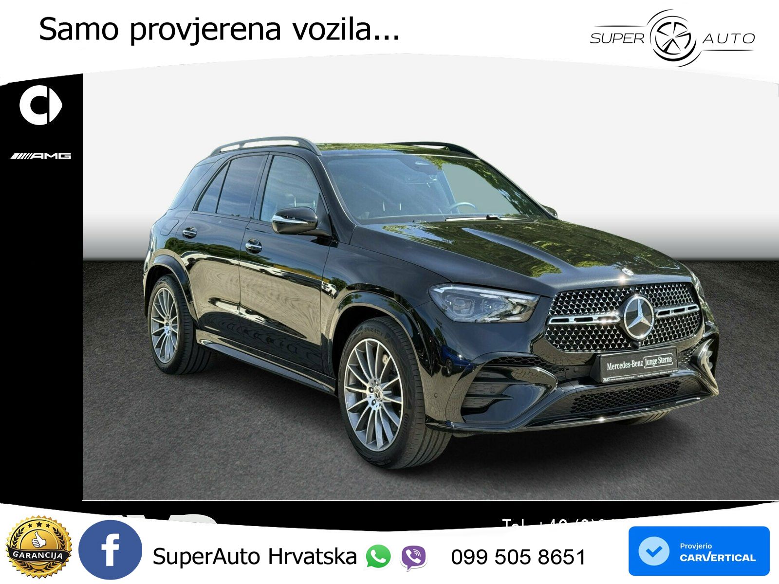 Mercedes GLE 450d (367 KS) EQ Boost 4MATIC 9G-TRONIC AMG LED+GR SJED+ACC