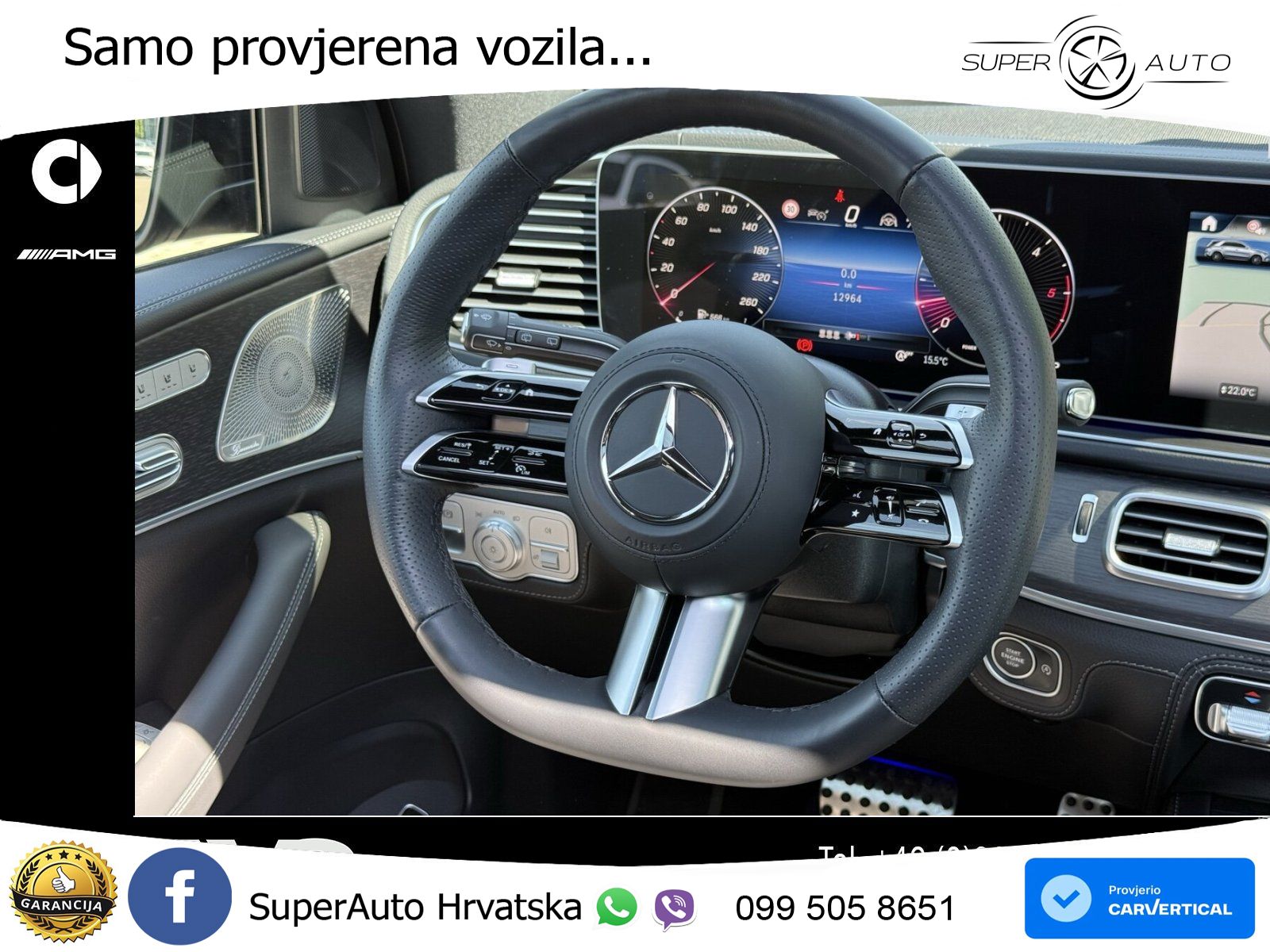 Mercedes GLE 450d (367 KS) EQ Boost 4MATIC 9G-TRONIC AMG LED+GR SJED+ACC