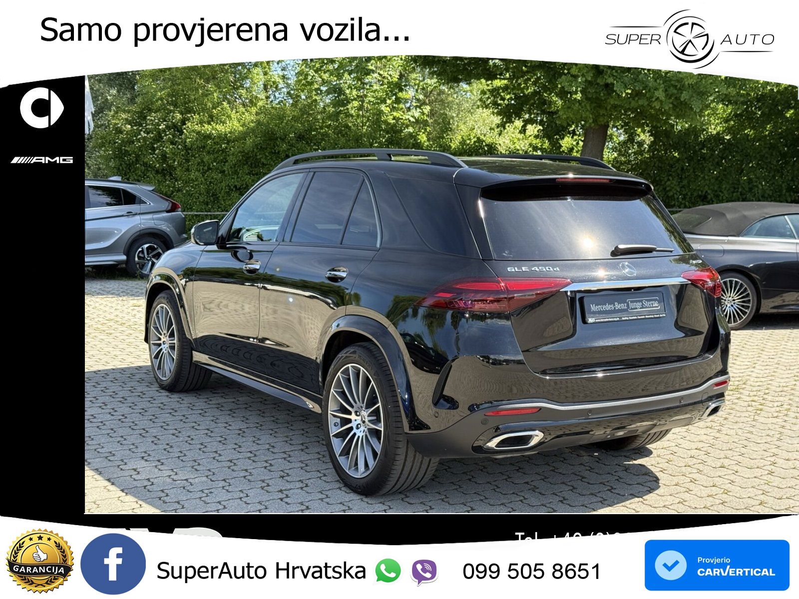 Mercedes GLE 450d (367 KS) EQ Boost 4MATIC 9G-TRONIC AMG LED+GR SJED+ACC