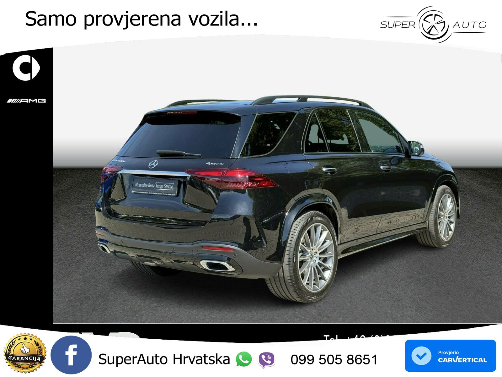 Mercedes GLE 450d (367 KS) EQ Boost 4MATIC 9G-TRONIC AMG LED+GR SJED+ACC