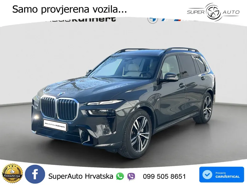 BMW X7 40d (352 KS) xDrive Steptronic M Sport LED+GR SJED+ACC