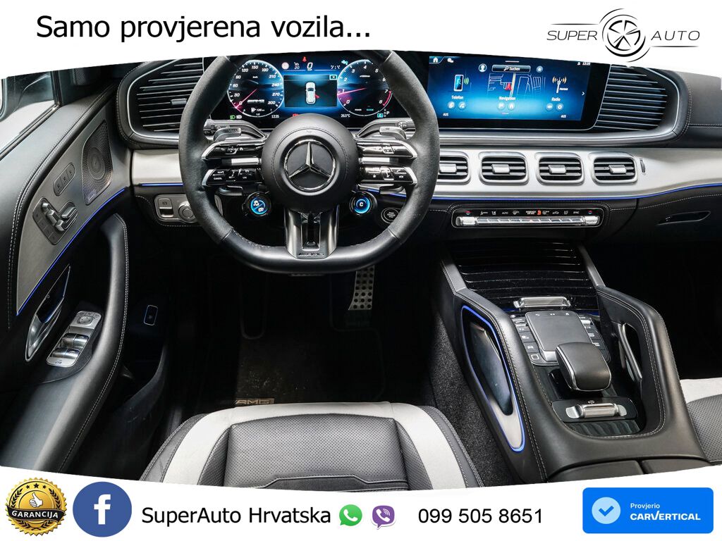 Mercedes AMG GLE 63 S V8 (612 KS) EQ Boost 4MATIC+ AMG SPEEDSHIFT TCT 9G