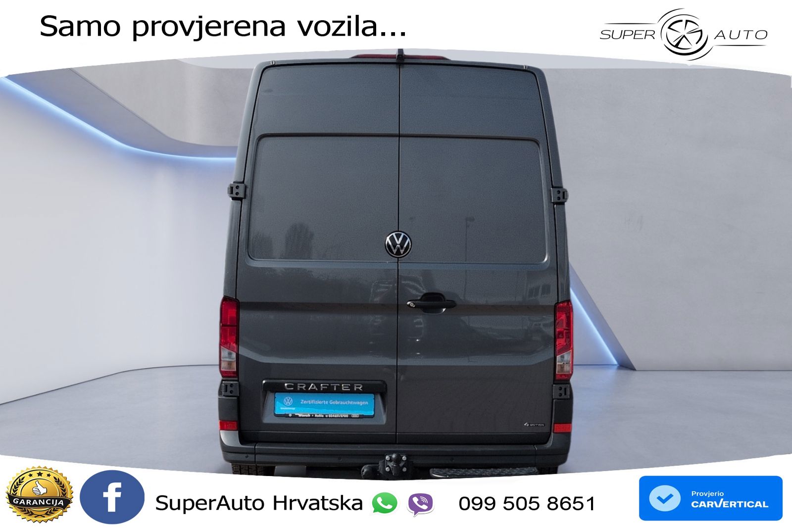 VW Crafter 177 KS LED+GR SJED+ACC