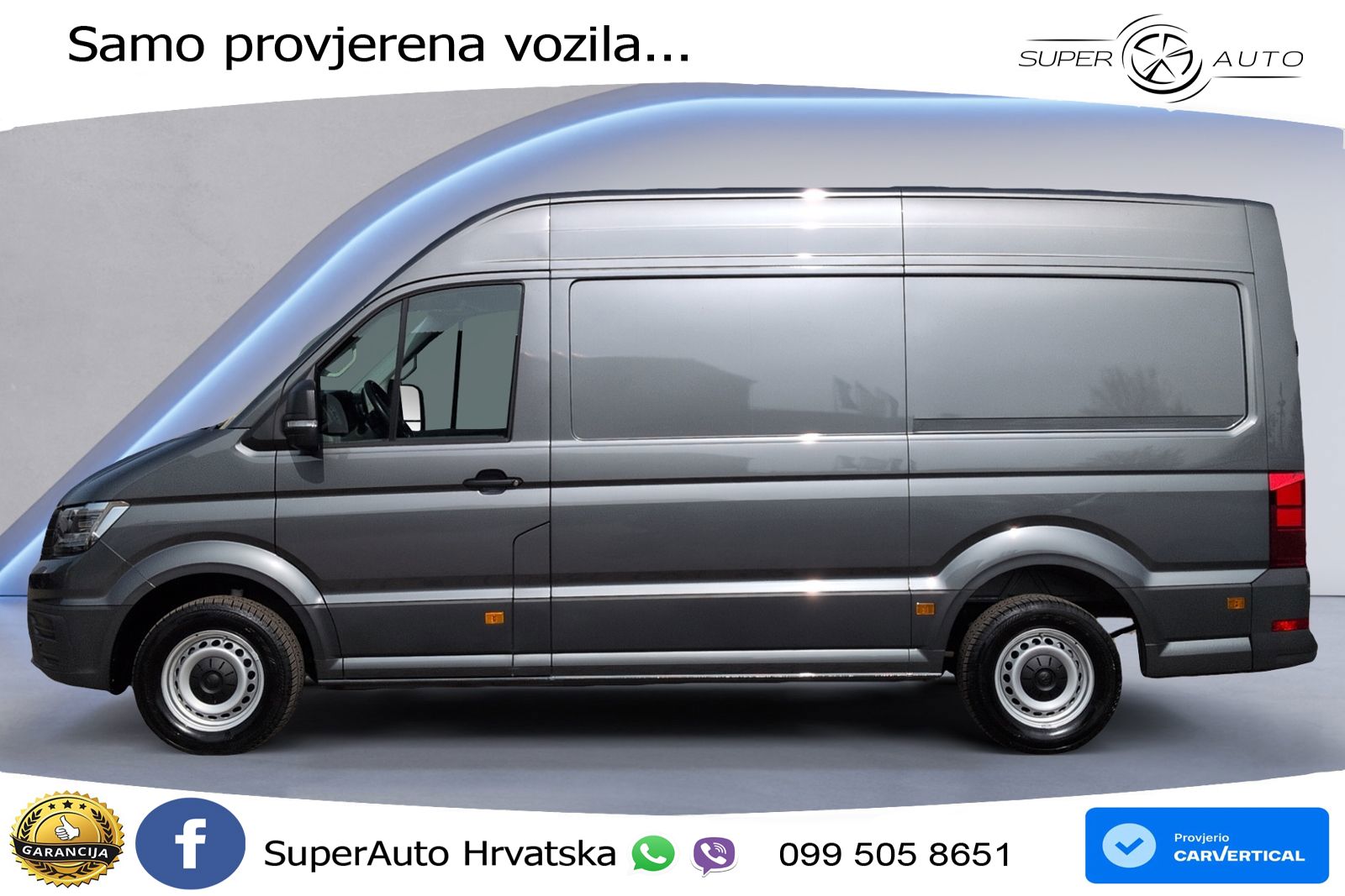 VW Crafter 177 KS LED+GR SJED+ACC