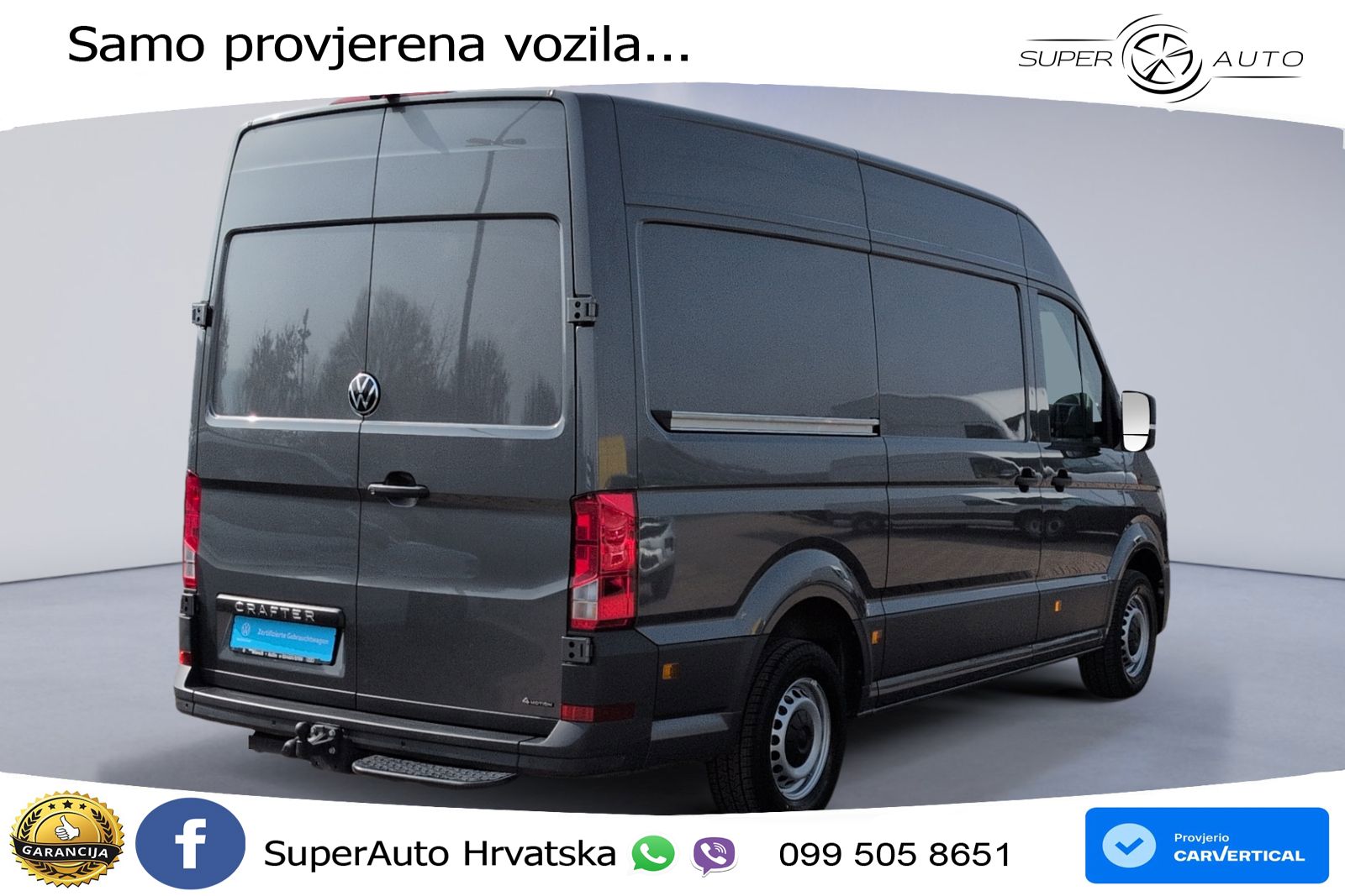 VW Crafter 177 KS LED+GR SJED+ACC