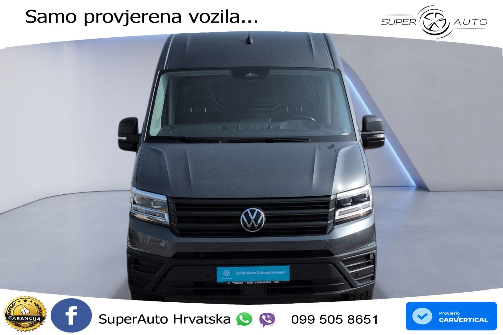 VW Crafter 177 KS LED+GR SJED+ACC