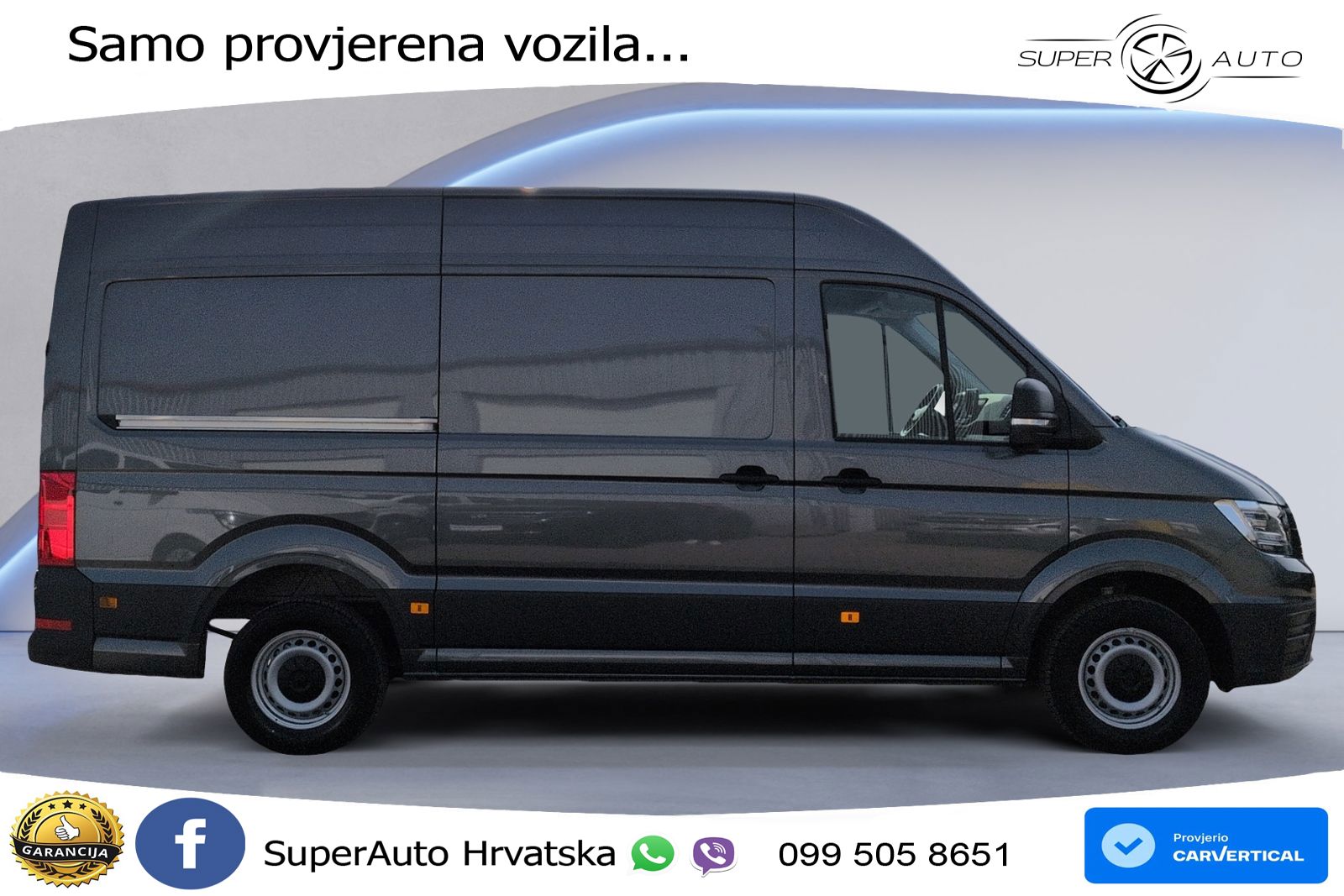 VW Crafter 177 KS LED+GR SJED+ACC