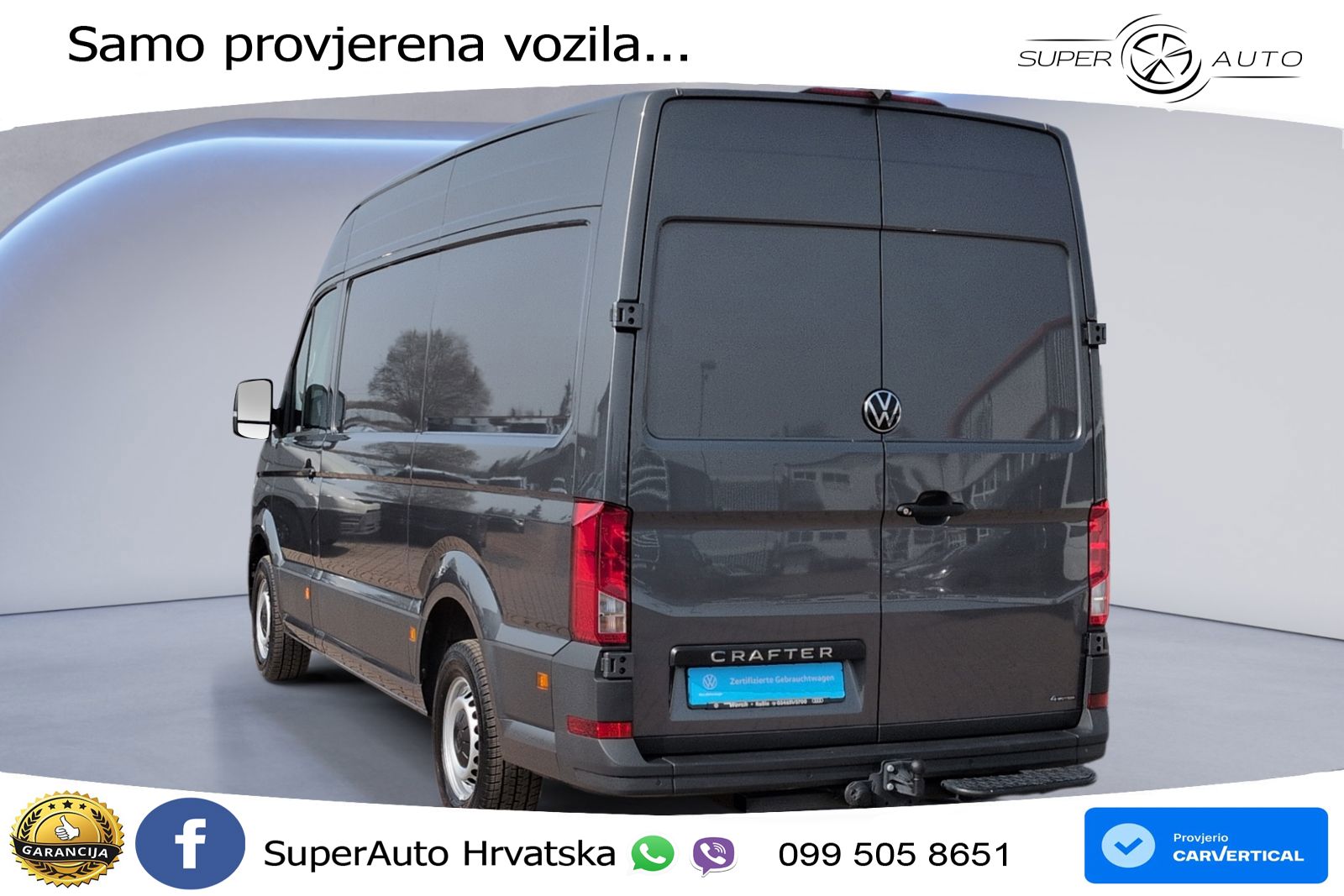VW Crafter 177 KS LED+GR SJED+ACC