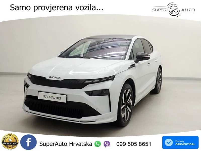 Škoda Enyaq Coupe iV 85 82 kWh (286 KS) SportLine LED+GR SJED+ACC