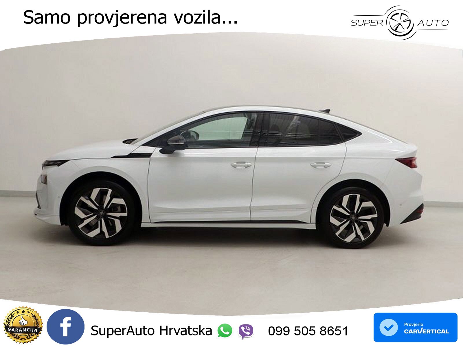 Škoda Enyaq Coupe iV 85 82 kWh (286 KS) SportLine LED+GR SJED+ACC