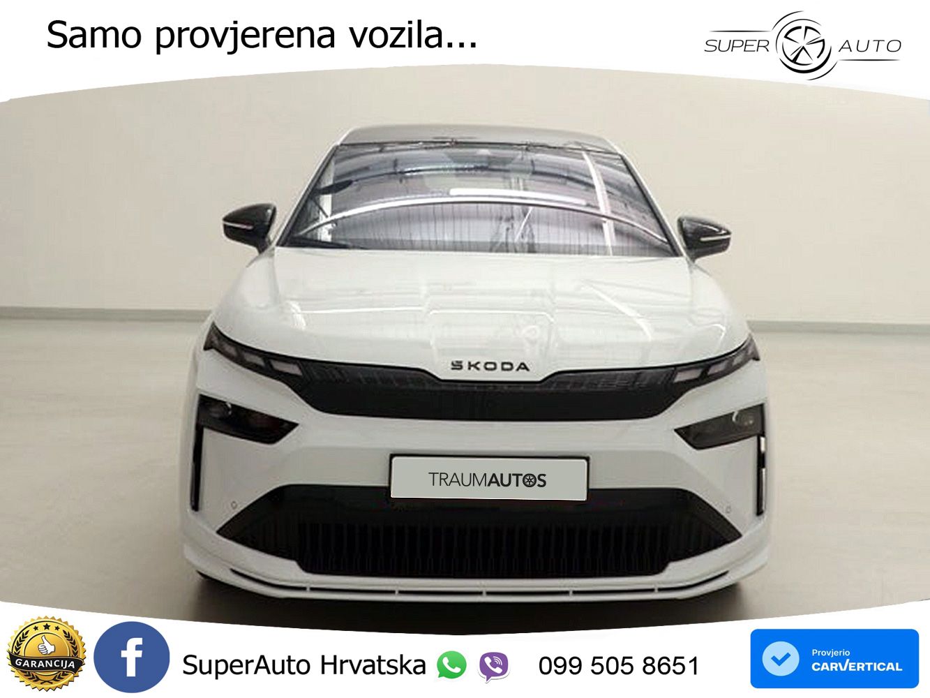 Škoda Enyaq Coupe iV 85 82 kWh (286 KS) SportLine LED+GR SJED+ACC