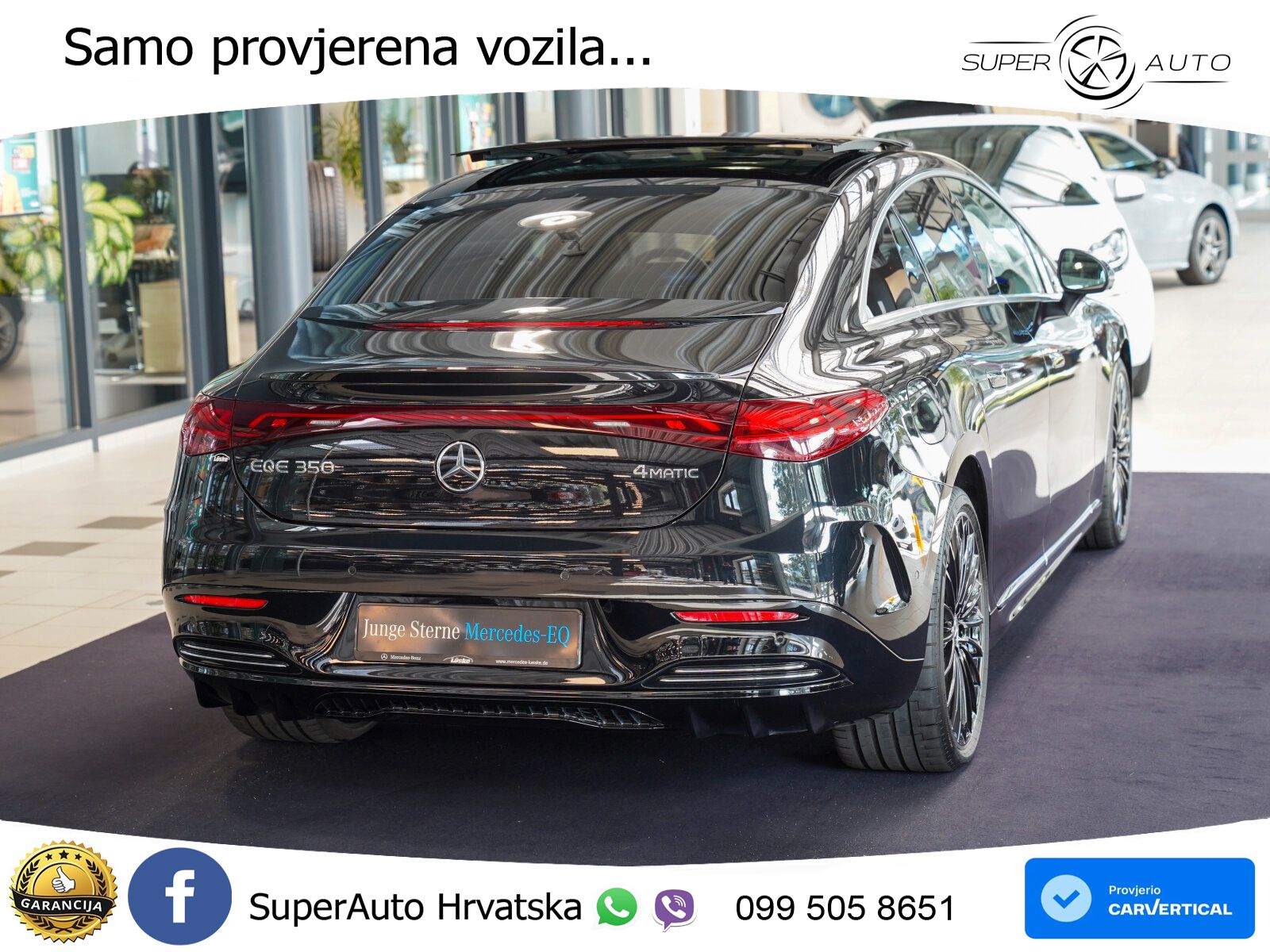 Mercedes EQE 350 98 kWh (292 KS) 4MATIC